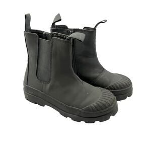 H&M Gray Chelsea Boots